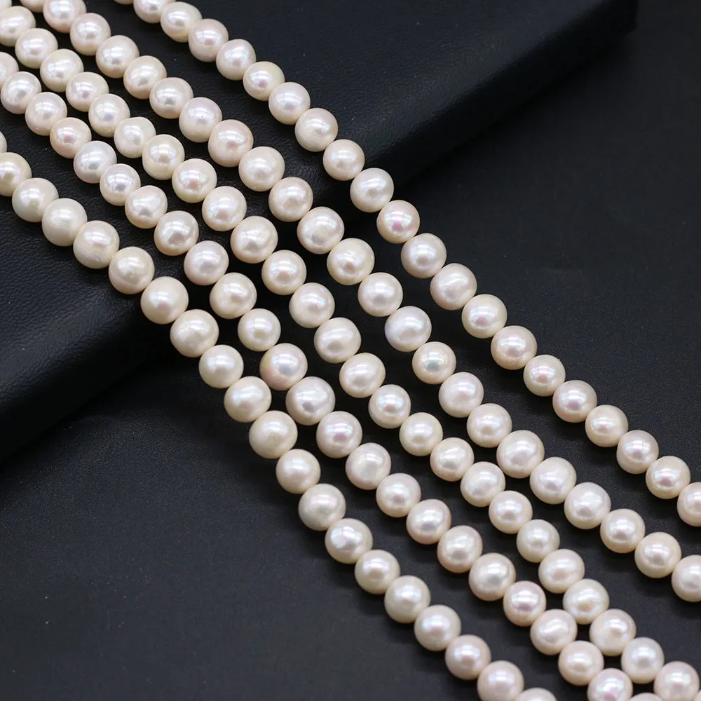 High Quality Natural Freshwater Pearl Beaded Punch Fashion Beads for Jewelry Making Necklace Bracelet Exquisite Gifts Size 8-9mm
High Quality Natural Freshwater Pearl Beaded Punch Fashion Beads for Jewelry Making Necklace Bracelet Exquisite Gifts Size 8-9mm