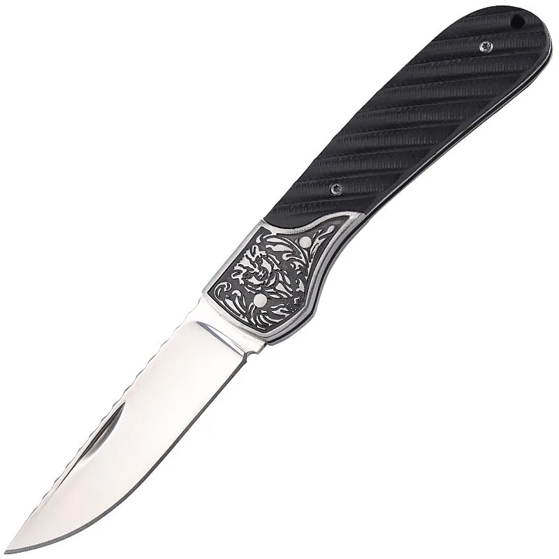 Tactical outdoor fruit folding knife high hardness field survival portable EDC tool gift collection mountaineering pocket knife
Tactical outdoor fruit folding knife high hardness field survival portable EDC tool gift collection mountaineering pocket knife