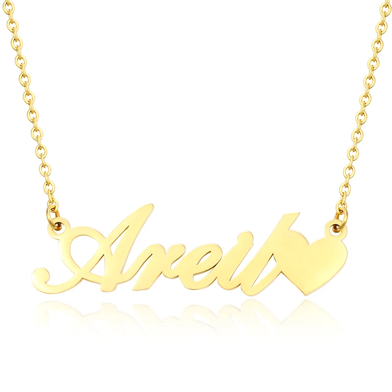 Personalized Customized Name Necklace Stainless Steel Charm Custom Letter Jewelry Any Name For Girl Kids Nameplate New Year Gift
Personalized Customized Name Necklace Stainless Steel Charm Custom Letter Jewelry Any Name For Girl Kids Nameplate New Year Gift