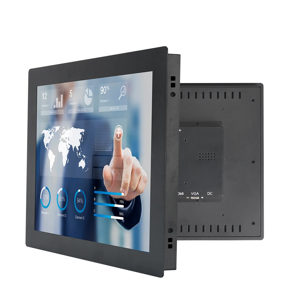 12.1 Inch Snap on Resistance Touch 12V LCD Industrial Display Monitor Buckle Installation 1024 * 768 Resolution
12.1 Inch Snap on Resistance Touch 12V LCD Industrial Display Monitor Buckle Installation 1024 * 768 Resolution