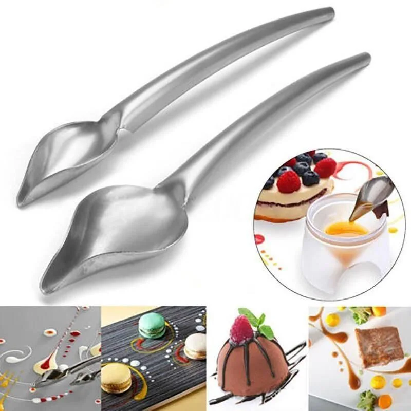 Stainless Steel Cake Decoration Spoon Food Coffee Ice Cream Dessertea Design Tool Decorate Bakeware Baking Tableware Gastronomy
Stainless Steel Cake Decoration Spoon Food Coffee Ice Cream Dessertea Design Tool Decorate Bakeware Baking Tableware Gastronomy