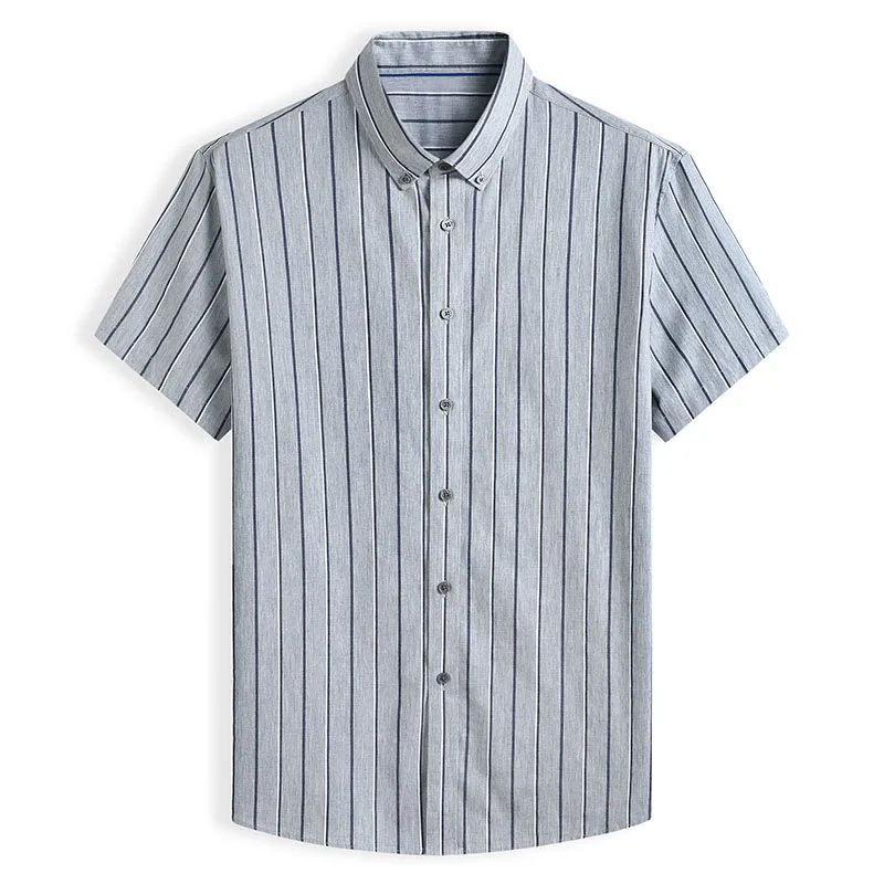 Summer men shirt 5XL 6XL 7XL 8XL Bust 149cm short sleeve Striped Plus size shirt men
Summer men shirt 5XL 6XL 7XL 8XL Bust 149cm short sleeve Striped Plus size shirt men