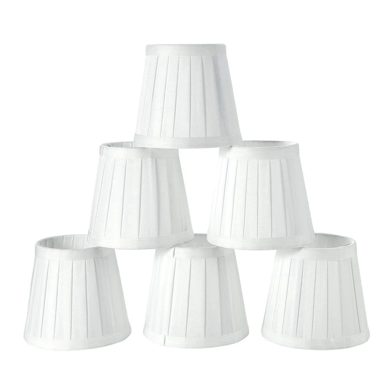 Modern European Style Droplight Wall Lamp Candle Chandelier Lamp Shade 6 Pcs Set (Solid White)
Modern European Style Droplight Wall Lamp Candle Chandelier Lamp Shade 6 Pcs Set (Solid White)