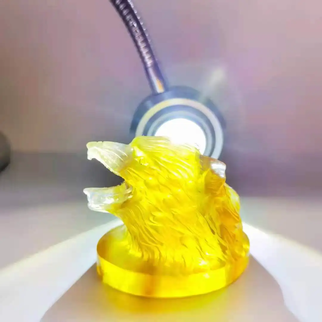 Wholesale Natural Wicca Crystal Ornament Hand Carved Healing Stone Crystal Wolf Head Sculpture For Decoration LCK
Wholesale Natural Wicca Crystal Ornament Hand Carved Healing Stone Crystal Wolf Head Sculpture For Decoration LCK