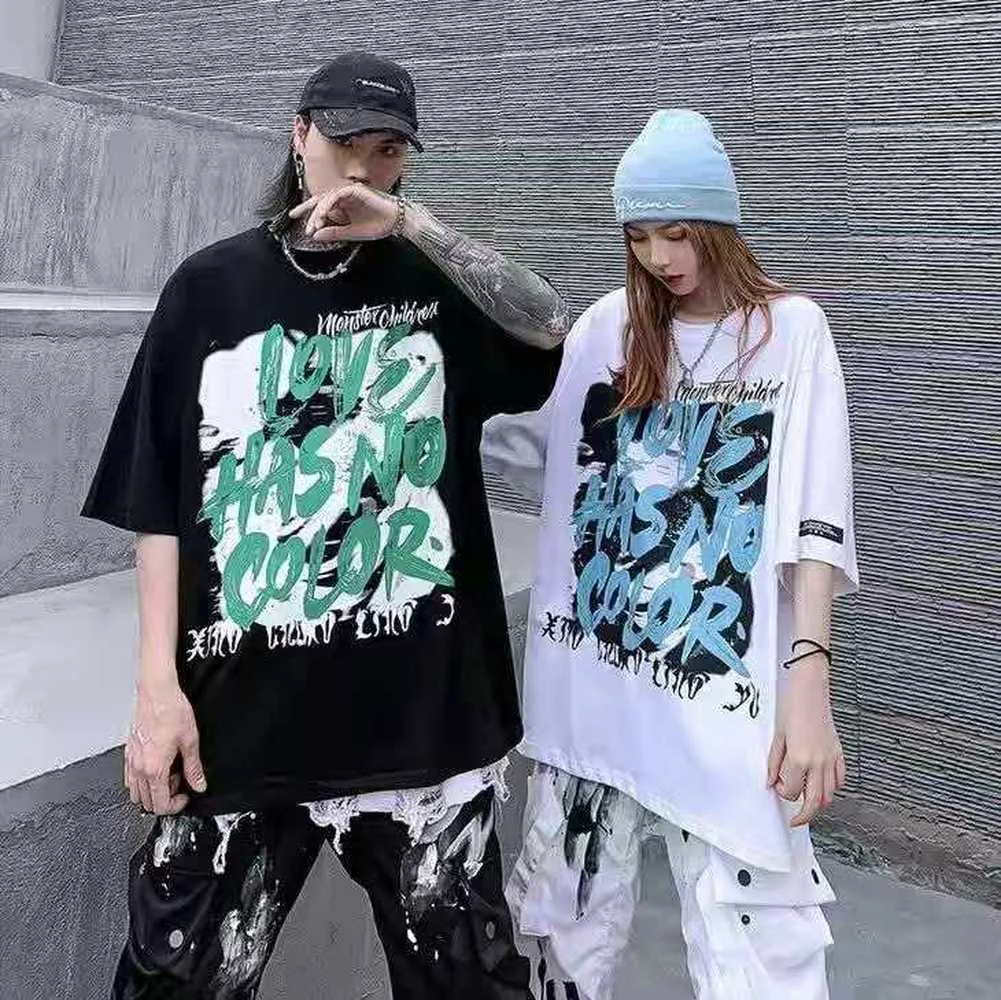 Fashion Korean Oversized Streetwear Ladies Punk Tops Tees Women Graffiti Printed T Shirts Hip Hop Couples Matching Clothing
Fashion Korean Oversized Streetwear Ladies Punk Tops Tees Women Graffiti Printed T Shirts Hip Hop Couples Matching Clothing