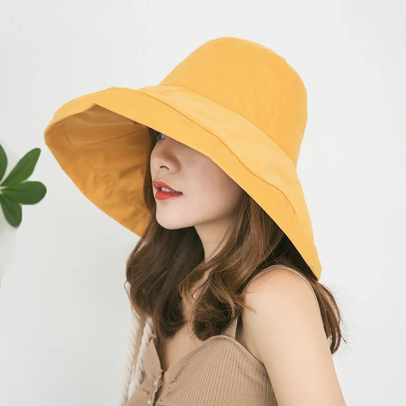 Visrover 7 Colors Bucket Hats For Women Summer Hat Sun Protection Outdoor Foldable Hats Beach Sunscreen Fisherman Caps Harajuku
Visrover 7 Colors Bucket Hats For Women Summer Hat Sun Protection Outdoor Foldable Hats Beach Sunscreen Fisherman Caps Harajuku