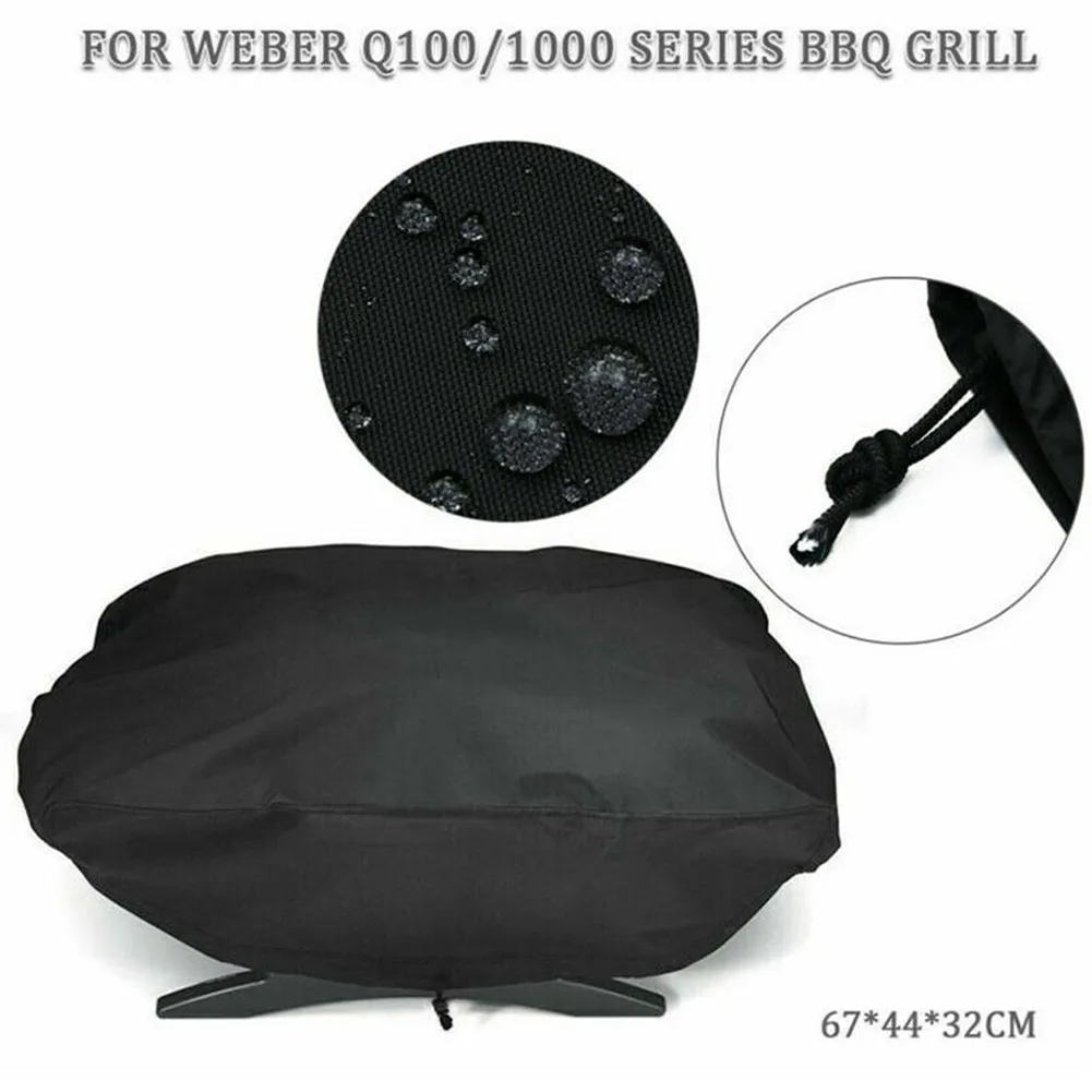 Waterproof Dustproof BBQ Grill Cover Protector For Weber 7110 Q100/1000 Serie Grill Covers Waterproof And Offers Full Protection
Waterproof Dustproof BBQ Grill Cover Protector For Weber 7110 Q100/1000 Serie Grill Covers Waterproof And Offers Full Protection
