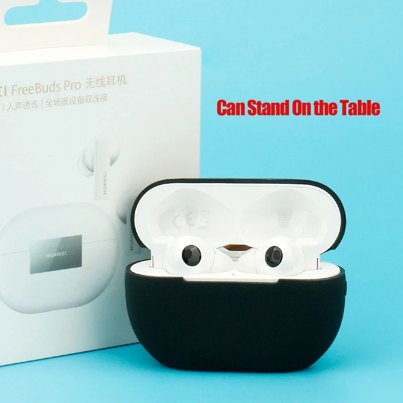 Vertical Standing Washable Dust-proof Protective Cover Silicone Case Full Shell for Huawei Freebuds Pro TWS Wireless Earphone
Vertical Standing Washable Dust-proof Protective Cover Silicone Case Full Shell for Huawei Freebuds Pro TWS Wireless Earphone