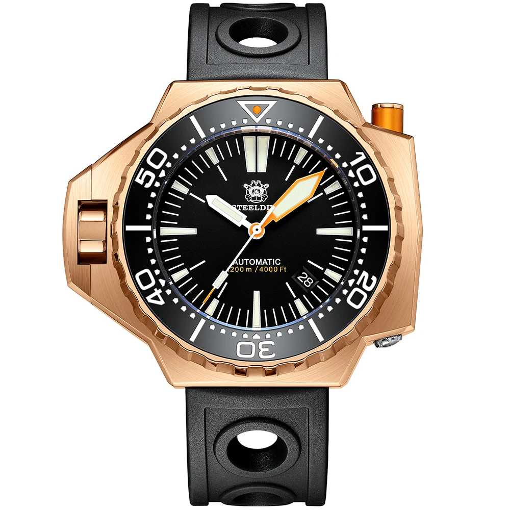 2021 New Arrival Factory Price Steeldive SD1969S 1200M Water Resistant NH35 Automatic Bi-Direction Bezel Dive Watch
2021 New Arrival Factory Price Steeldive SD1969S 1200M Water Resistant NH35 Automatic Bi-Direction Bezel Dive Watch