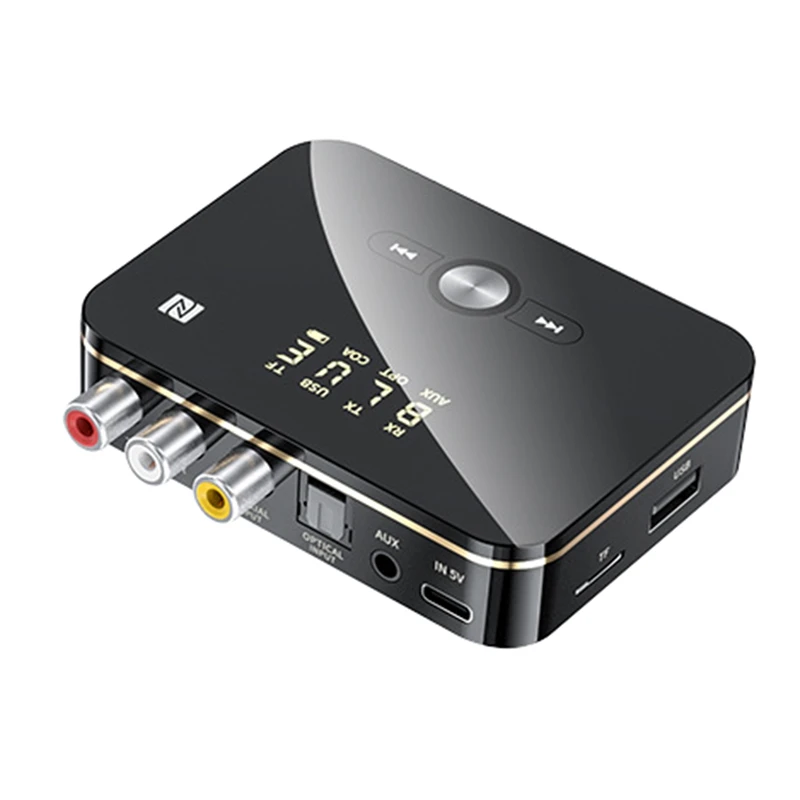 Аудиоресивер M8 Bluetooth 5,0 RCA передатчик APTXLL 3,5 мм AUX Музыкальный беспроводной адаптер с микрофоном NFC для автомобильных ТВ колонок
Аудиоресивер M8 Bluetooth 5,0 RCA передатчик APTXLL 3,5 мм AUX Музыкальный беспроводной адаптер с микрофоном NFC для автомобильных ТВ колонок