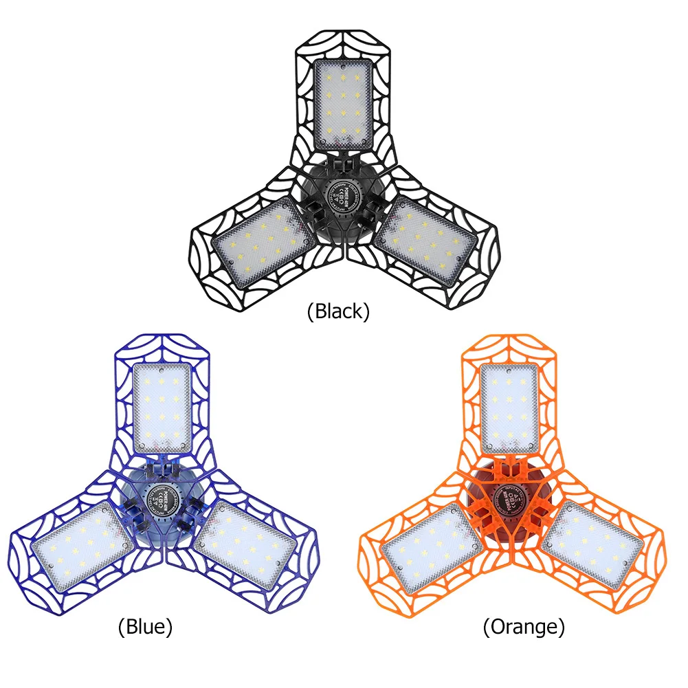 360 Degrees 40W Triple Garage Light Glow Deformable Light Indoor Garage Light Premium 6000 Lumens LED Light Industrial Lighting
360 Degrees 40W Triple Garage Light Glow Deformable Light Indoor Garage Light Premium 6000 Lumens LED Light Industrial Lighting