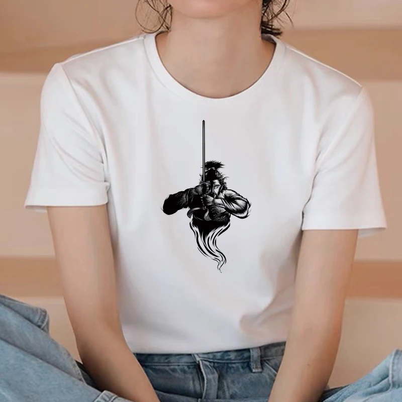 2021 Swordsman Print Fashion Casual O Neck White T shirts fashion casual white T-shirt Harajuku graphic T-shirt short sleeve Tee
2021 Swordsman Print Fashion Casual O Neck White T shirts fashion casual white T-shirt Harajuku graphic T-shirt short sleeve Tee