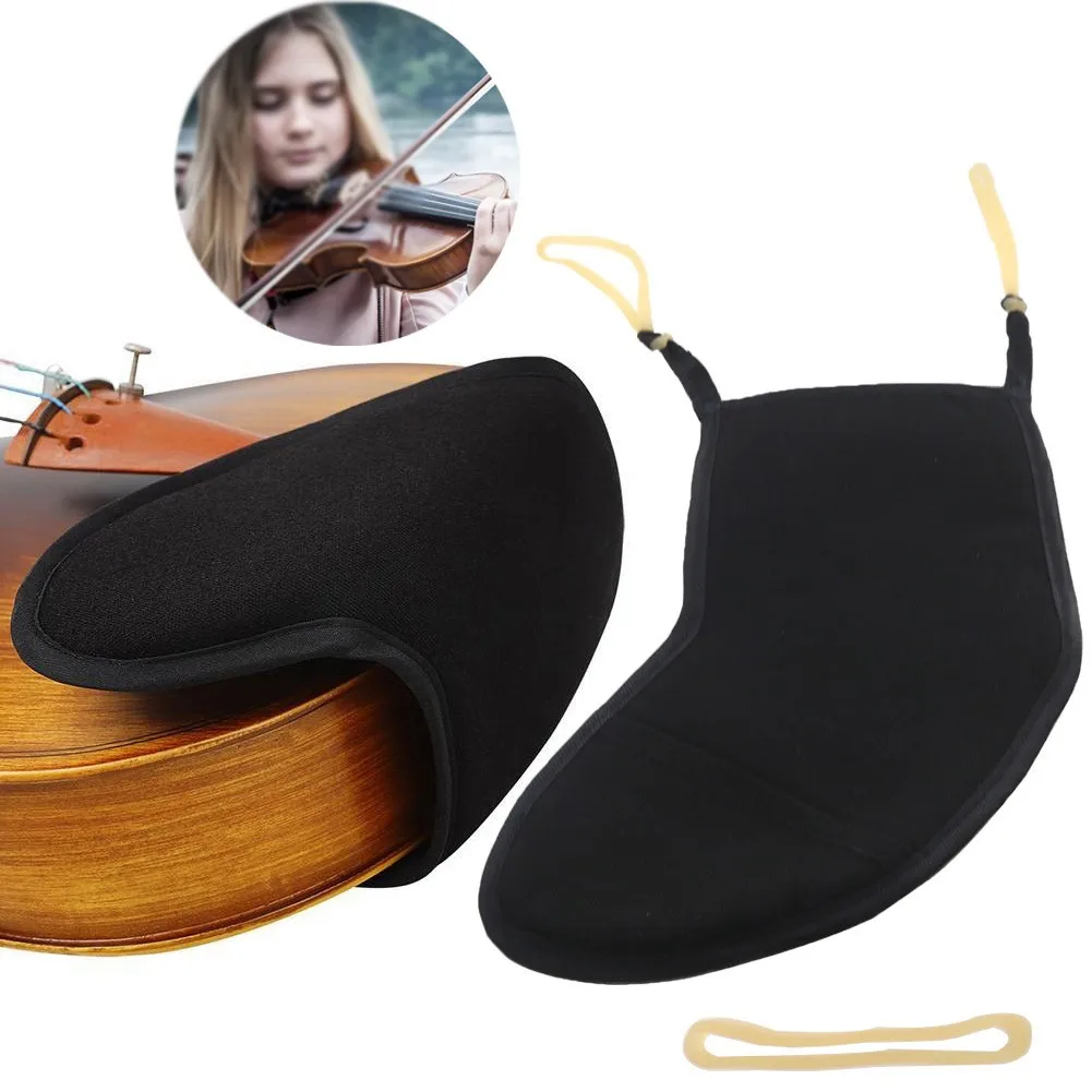 1pc Violin Chin Shoulder Rest Cotton Pad Sponge Cover Protector For 4/4 3/4 Violins Moisture Absorption Anti-stimulation Elastic
1pc Violin Chin Shoulder Rest Cotton Pad Sponge Cover Protector For 4/4 3/4 Violins Moisture Absorption Anti-stimulation Elastic
