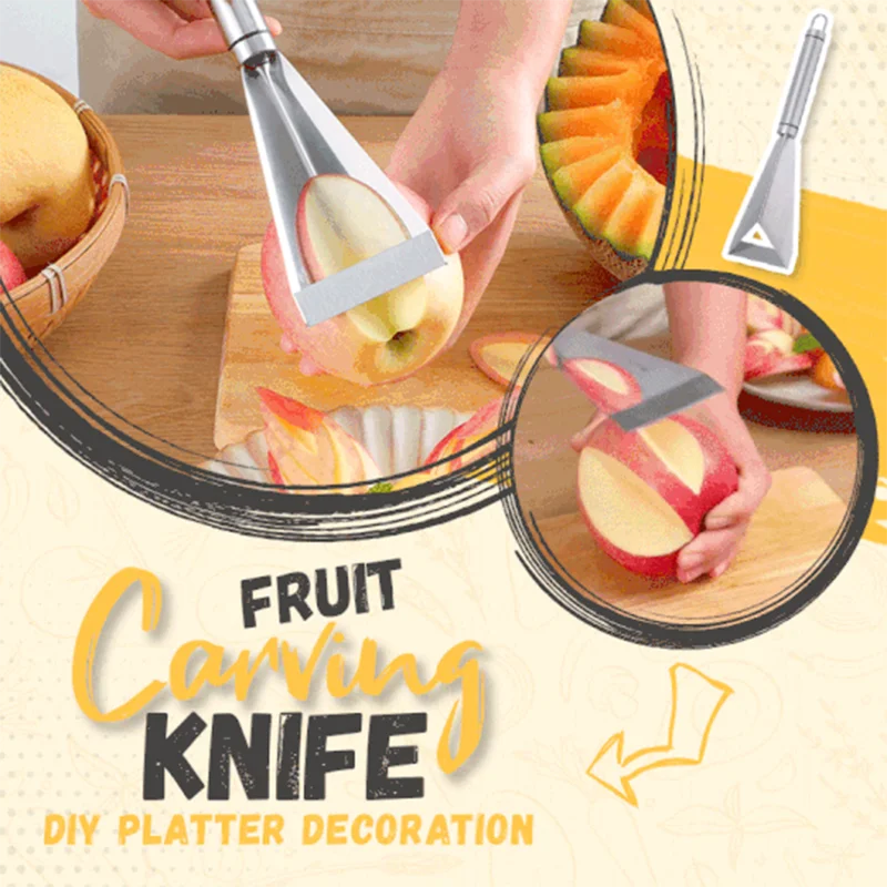 Fruit Carving Tool Stainless Steel Carving Cutter Scooper Kitchen Tools for Vegetables Fruits DC156
Fruit Carving Tool Stainless Steel Carving Cutter Scooper Kitchen Tools for Vegetables Fruits DC156