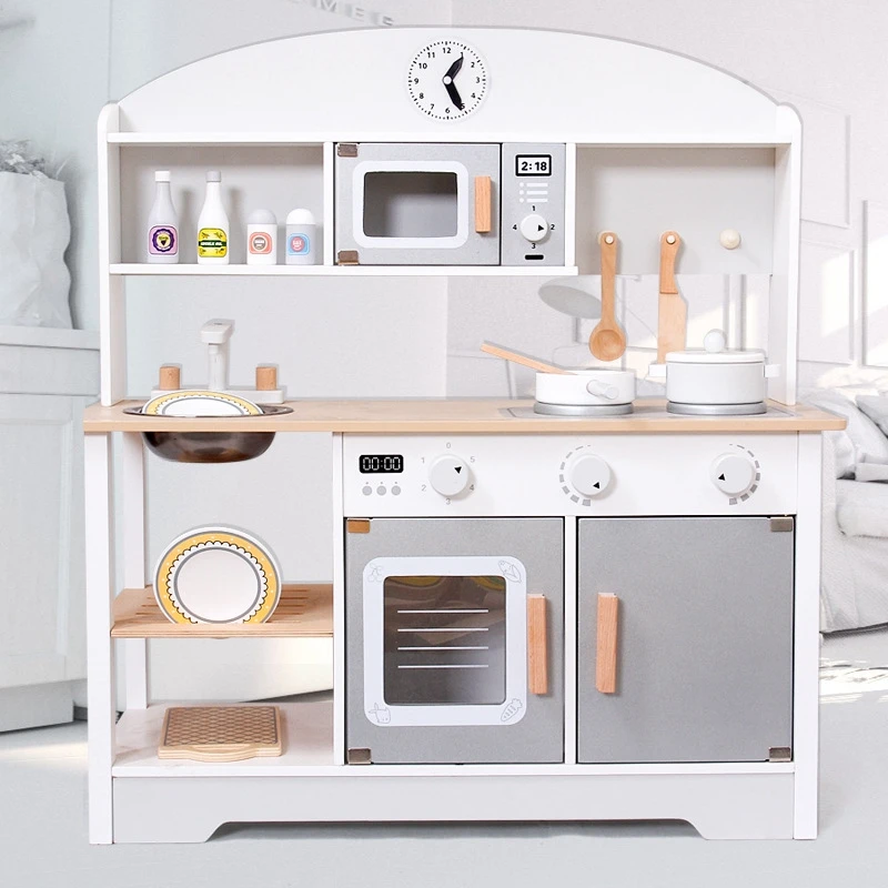 Kitchen Toy Children's Play House Toy Early Education Interactive Simulation Food Toy Wood Kitchen Children's Products
Kitchen Toy Children's Play House Toy Early Education Interactive Simulation Food Toy Wood Kitchen Children's Products
