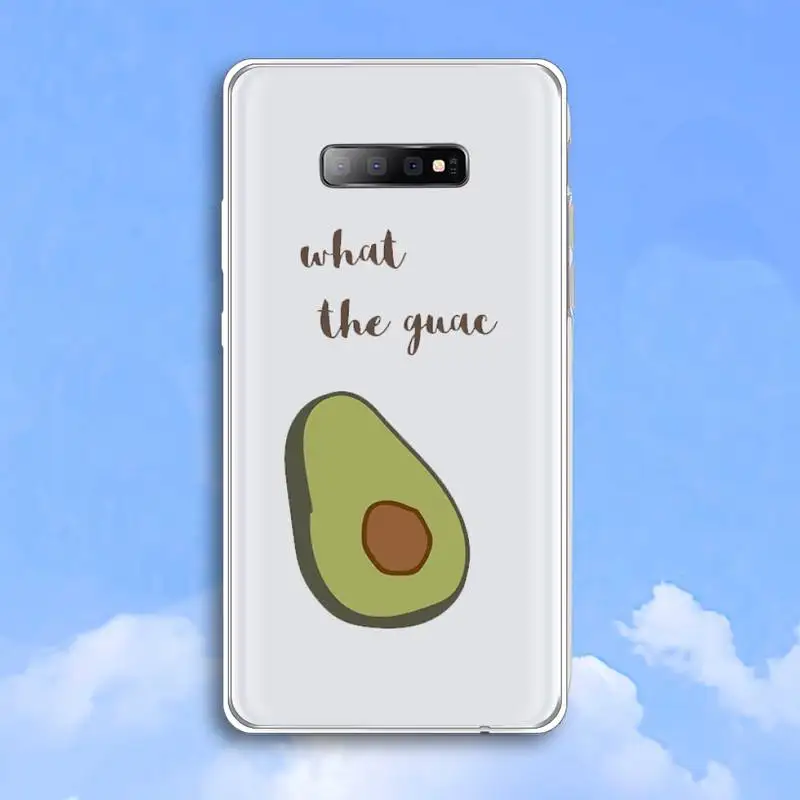 Cute cartoon food fruit avocado Phone Case Transparent For Samsung Galaxy A 71 21s S note 8 9 10 plus 20 ultra
Cute cartoon food fruit avocado Phone Case Transparent For Samsung Galaxy A 71 21s S note 8 9 10 plus 20 ultra