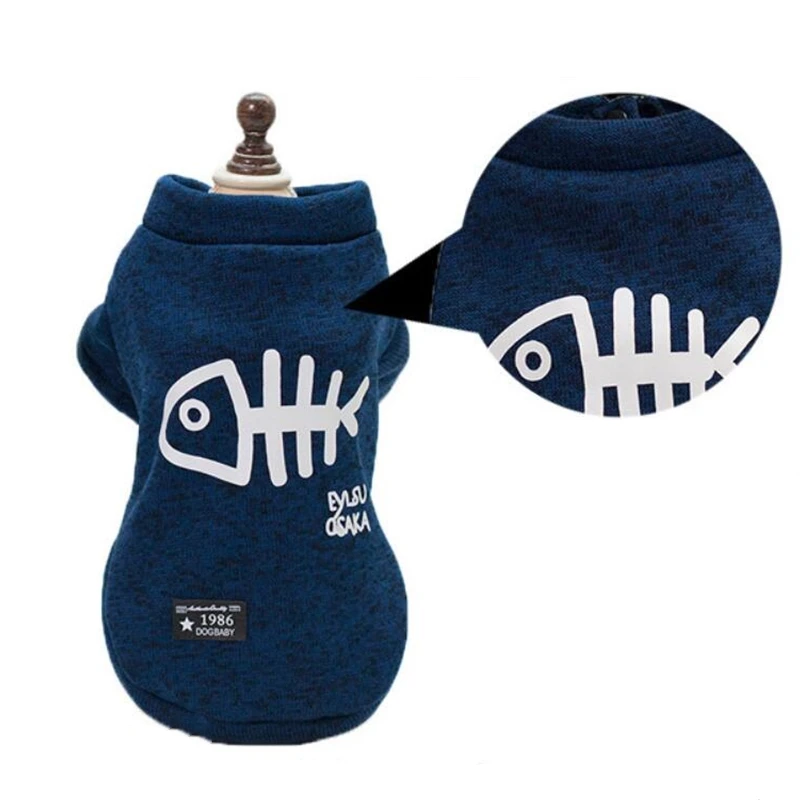 S-XL Fashion Fish Bones Printing Pullover for Small Dogs Comfortable Warm Dog Sweater Cardigan Lovely Hot Sales Pets Clothes
S-XL Fashion Fish Bones Printing Pullover for Small Dogs Comfortable Warm Dog Sweater Cardigan Lovely Hot Sales Pets Clothes