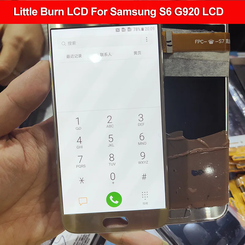 Оригинальный сменный ЖК-дисплей для SAMSUNG GALAXY S6 G920 SM-G920F G920F, сенсорный экран с цифровым преобразователем в сборе для Samsung S6 LCD 
Оригинальный сменный ЖК-дисплей для SAMSUNG GALAXY S6 G920 SM-G920F G920F, сенсорный экран с цифровым преобразователем в сборе для Samsung S6 LCD