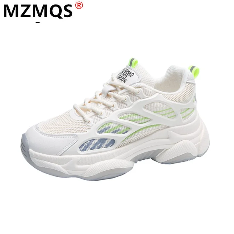 2021 Spring New Breathable Mesh Women's Vulcanize Shoes Fashion Lace-up Platform Casual Sneakers Outdoor Comfortable Women Shoes
2021 Spring New Breathable Mesh Women's Vulcanize Shoes Fashion Lace-up Platform Casual Sneakers Outdoor Comfortable Women Shoes
