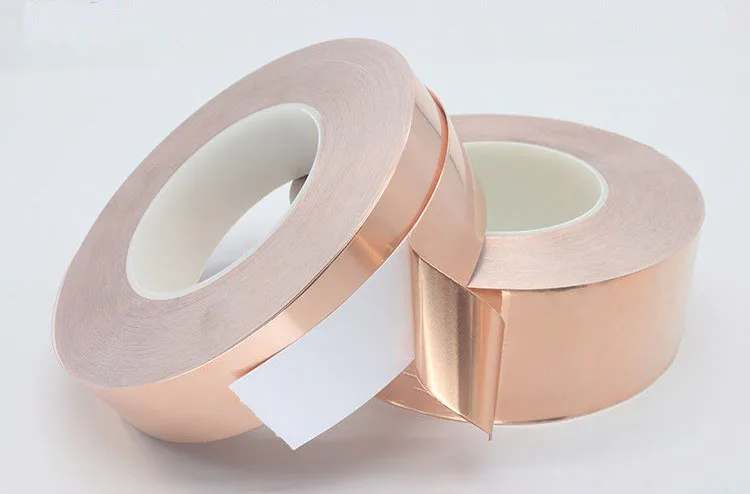 5pcs 30M Single Side Conductive Copper Foil Tape Strip Adhesive EMI Shielding Heat Resist Tape 5mm 6mm 8mm 10mm 15mm 20mm 30mm
5pcs 30M Single Side Conductive Copper Foil Tape Strip Adhesive EMI Shielding Heat Resist Tape 5mm 6mm 8mm 10mm 15mm 20mm 30mm