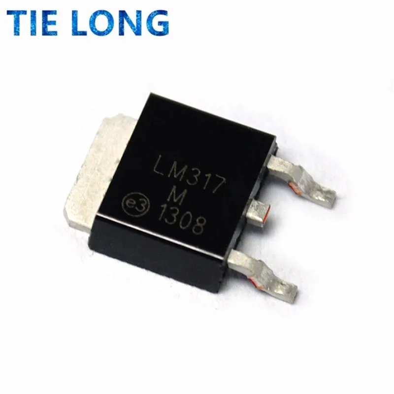 10 шт./лот LM317MDT LM317M LM317 регулятор напряжения IC TO-252 | Электронные компоненты и