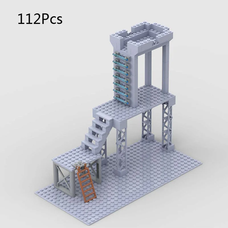 Military Series WWII Army Watchtower Post MOC Accessories Model Building Blocks Toys Gifts
Military Series WWII Army Watchtower Post MOC Accessories Model Building Blocks Toys Gifts