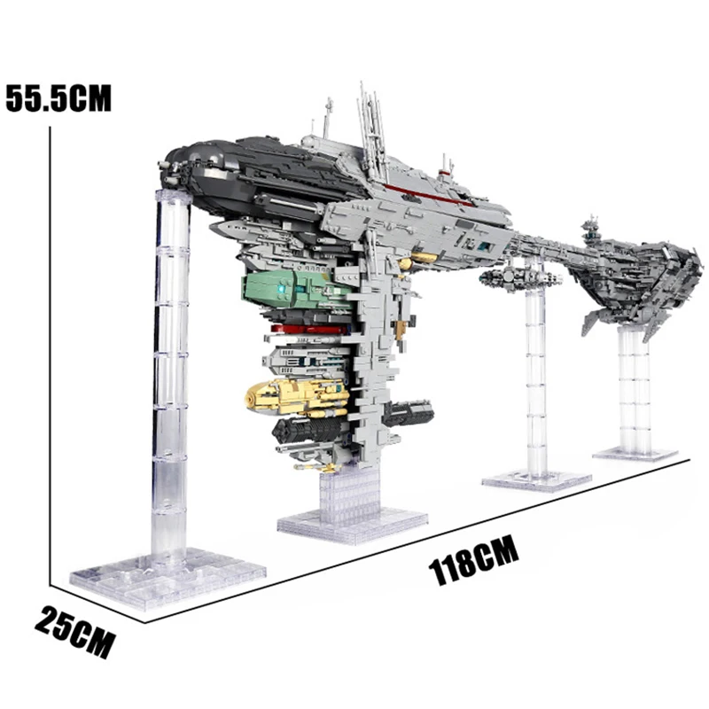 MOC Star Mortesv's UCS Nebulon-B Medical Frigate Model Building Blocks Bricks Creative Space Ship Toys for Kids Gifts
MOC Star Mortesv's UCS Nebulon-B Medical Frigate Model Building Blocks Bricks Creative Space Ship Toys for Kids Gifts