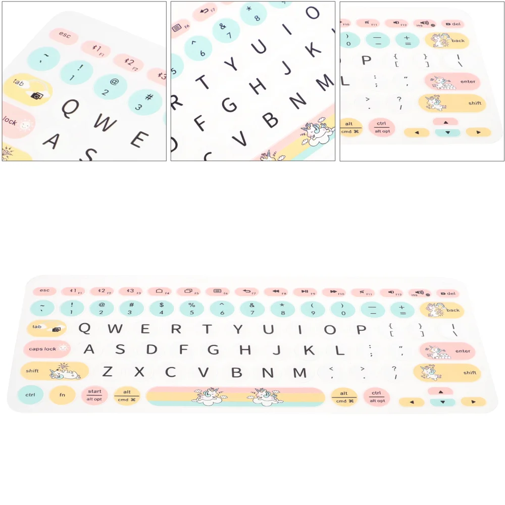Keyboard Film Cover Protection Silicone Accessory Waterproof Rainbowlaptop Protector
Keyboard Film Cover Protection Silicone Accessory Waterproof Rainbowlaptop Protector