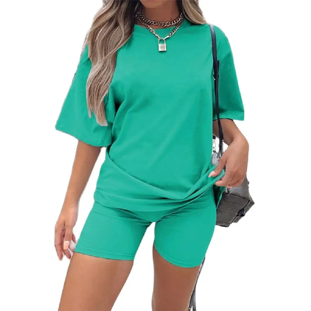 Летний женский новый свободный однотонный топ MODX облегающие + 5-точечные шорты 5-цветный костюм для отдыха путешествий спорта 
Летний женский новый свободный однотонный топ MODX облегающие + 5-точечные шорты 5-цветный костюм для отдыха путешествий спорта