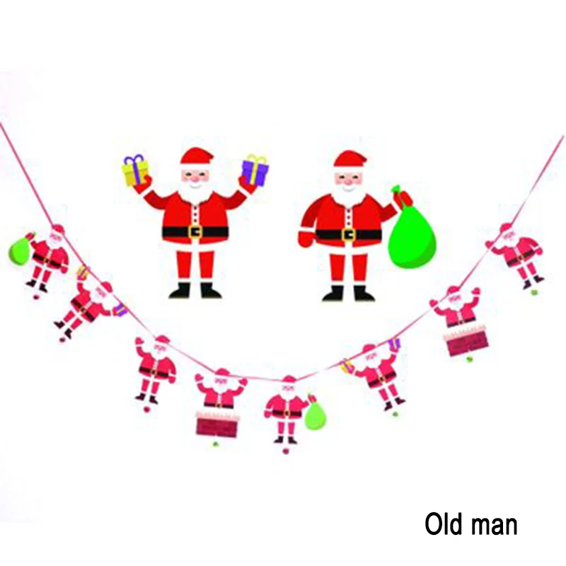 Christmas Banners Flags Hanging Bunting Garland Christmas Door Wall Window Hanging Decoration AUG889
Christmas Banners Flags Hanging Bunting Garland Christmas Door Wall Window Hanging Decoration AUG889