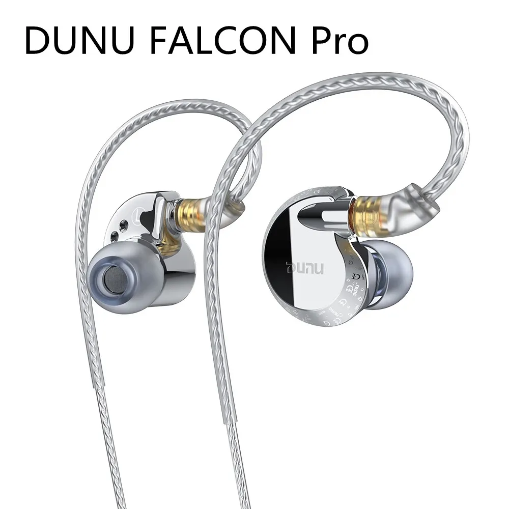 

DUNU FALCON Pro 10mm ECLIPSE Dynamic Driver In-Ear Earphone IEM Earbuds with MMCX 6N OCC Detachable Cable Headset