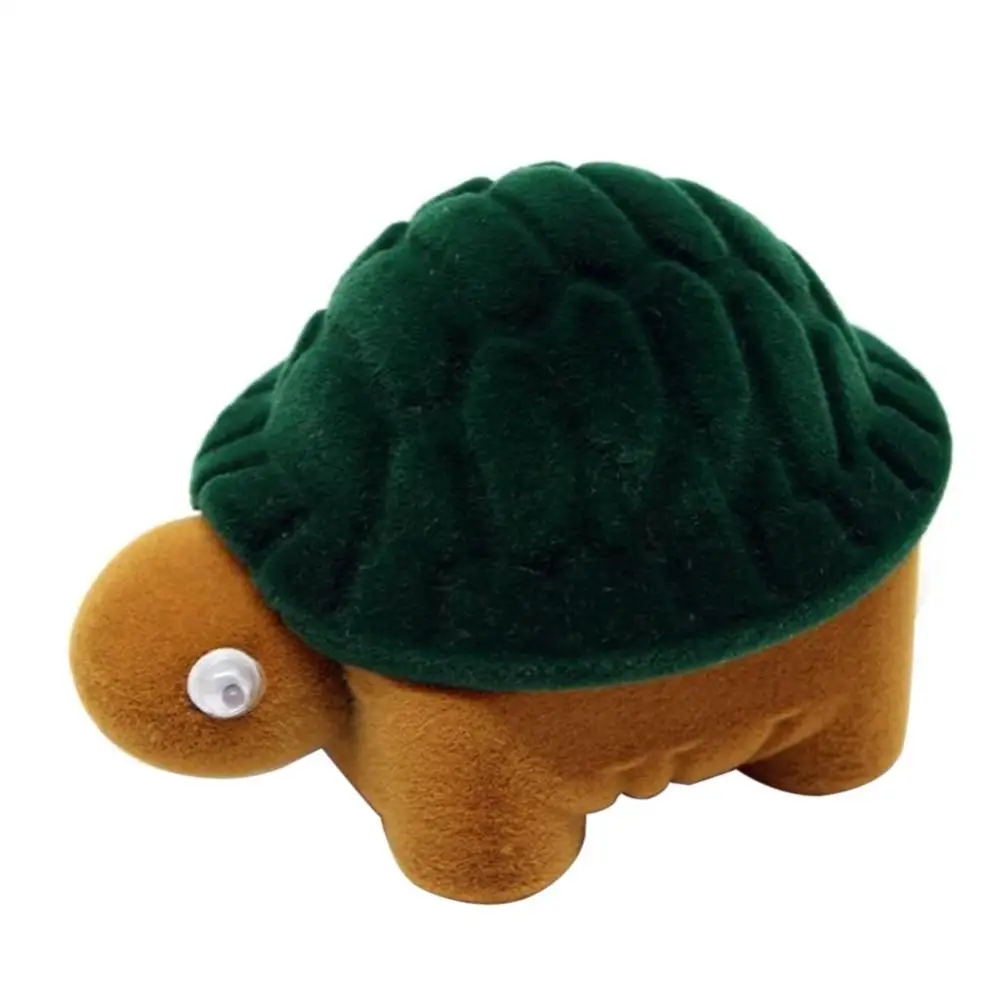 Лидер продаж 50%, защитный чехол для ювелирных изделий с милой черепашкой из мультфильма, Подарочная коробка для хранения свадебных колец
Лидер продаж 50%, защитный чехол для ювелирных изделий с милой черепашкой из мультфильма, Подарочная коробка для хранения свадебных колец