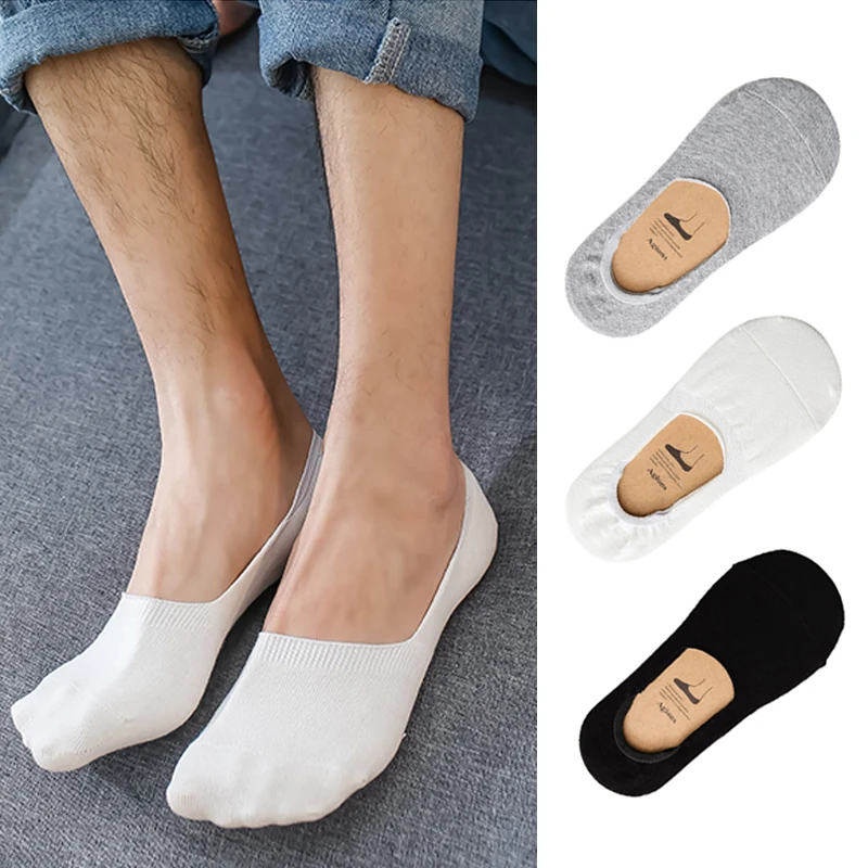 4/3Pairs No Show Socks Men No Slip for Summer Autumn Men Socks Cotton Breathable Mesh Shallow Mouth Casual Calcetines Short
4/3Pairs No Show Socks Men No Slip for Summer Autumn Men Socks Cotton Breathable Mesh Shallow Mouth Casual Calcetines Short