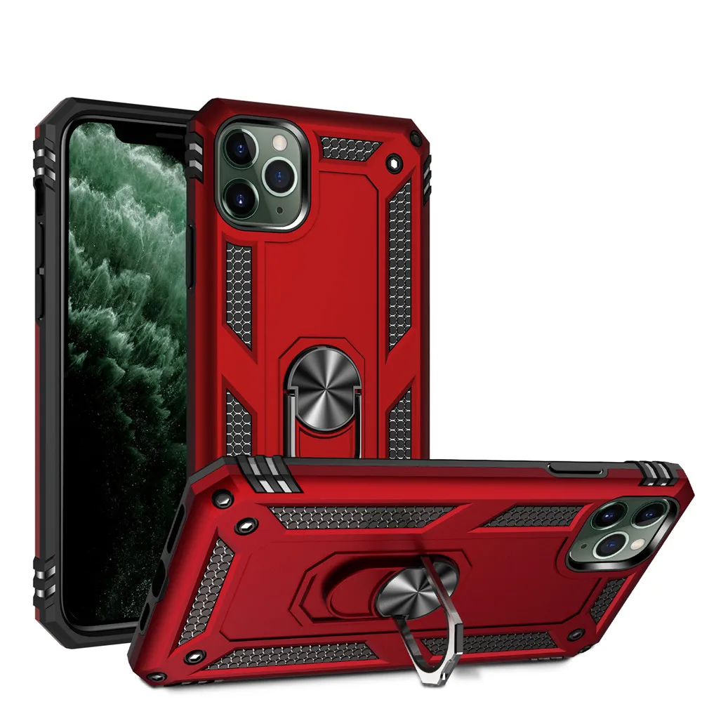 Shockproof Armor Kickstand Phone Case For iPhone 11 Pro XR XS Max X 6 6S 7 8 Plus Finger Magnetic Ring Holder Anti-Fall Cover
Shockproof Armor Kickstand Phone Case For iPhone 11 Pro XR XS Max X 6 6S 7 8 Plus Finger Magnetic Ring Holder Anti-Fall Cover