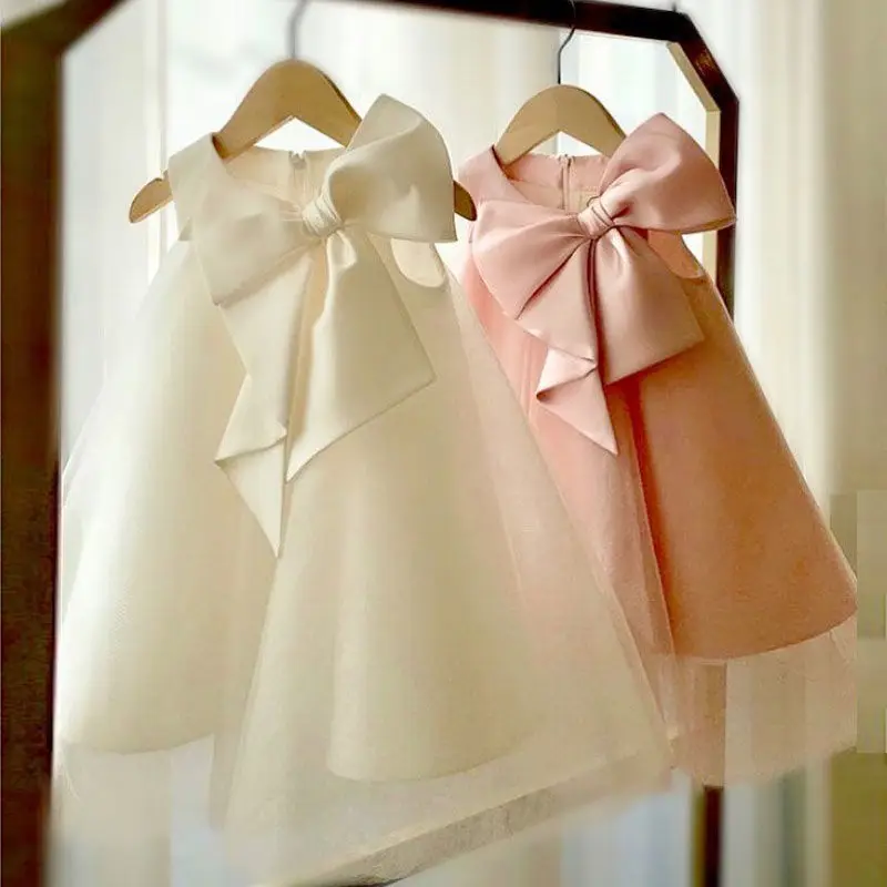 Sleeveless Baby Girl Princess Dress Bowknot Infant Toddler Girl Vintage Costume Party Birthday Ball Gown Xmas Baby Clothes 1-12Y
Sleeveless Baby Girl Princess Dress Bowknot Infant Toddler Girl Vintage Costume Party Birthday Ball Gown Xmas Baby Clothes 1-12Y