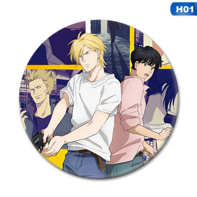 Manga Akimi Yoshida BANANA FISH Okumura Eiji Cosplay Badge Ash Lynx Brooch Pins Cartoon Collection Badges For Backpacks
Manga Akimi Yoshida BANANA FISH Okumura Eiji Cosplay Badge Ash Lynx Brooch Pins Cartoon Collection Badges For Backpacks