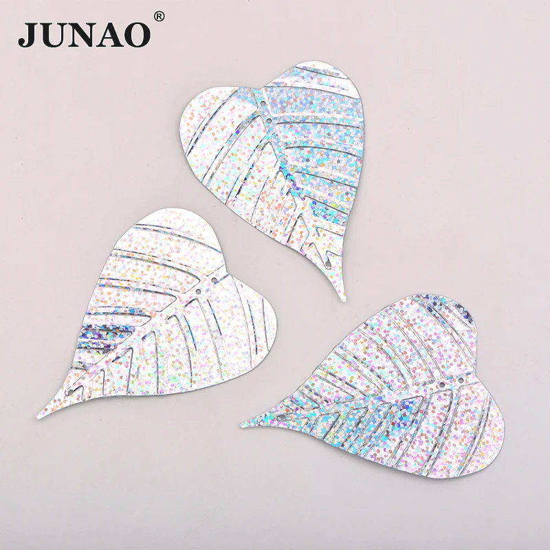 JUNAO 100g 75*50mm Leaf PVC Sewing Large Sequin Flat Sequins Paillettes Scrapbooking Sequins for Home Decoration DIY Crafts
JUNAO 100g 75*50mm Leaf PVC Sewing Large Sequin Flat Sequins Paillettes Scrapbooking Sequins for Home Decoration DIY Crafts