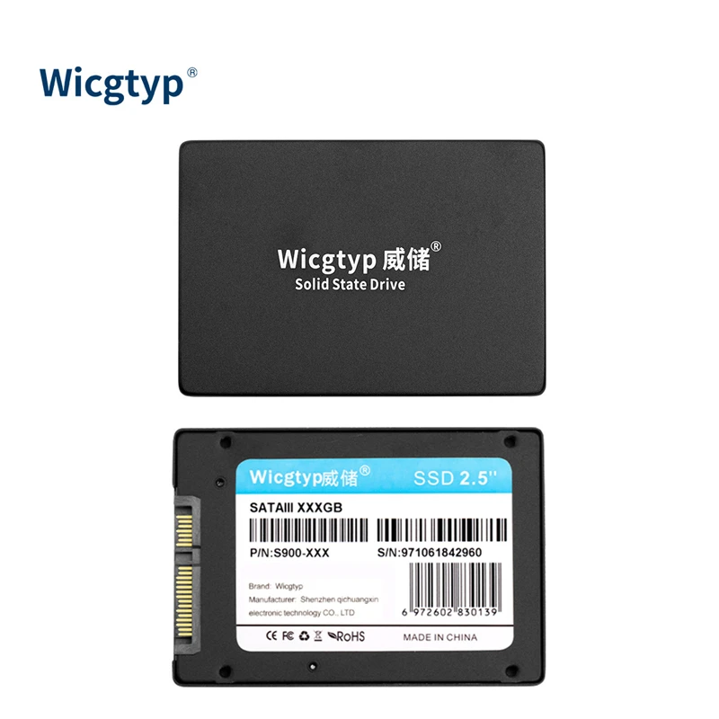 

Твердотельный накопитель Wicgtyp 2,5 SATAIII SSD 128 ГБ 256 ГБ 512 ГБ ТБ 2 ТБ HDD жесткий диск 120 ГБ 240 ГБ 480 ГБ sata 3 твердотельный накопитель HD SSD для ноутбука и П...