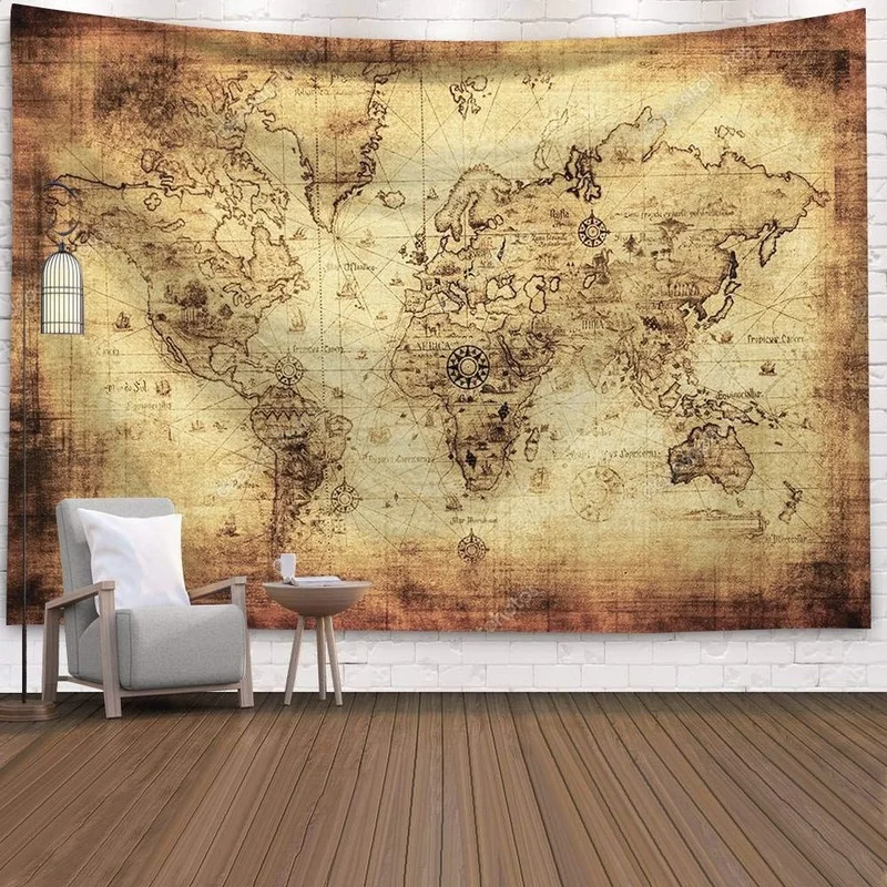 World Map Tapestry High-Definition Map Fabric Wall Hanging Decor Watercolor Map Letter Polyester Table Cover Yoga Beach towel
World Map Tapestry High-Definition Map Fabric Wall Hanging Decor Watercolor Map Letter Polyester Table Cover Yoga Beach towel