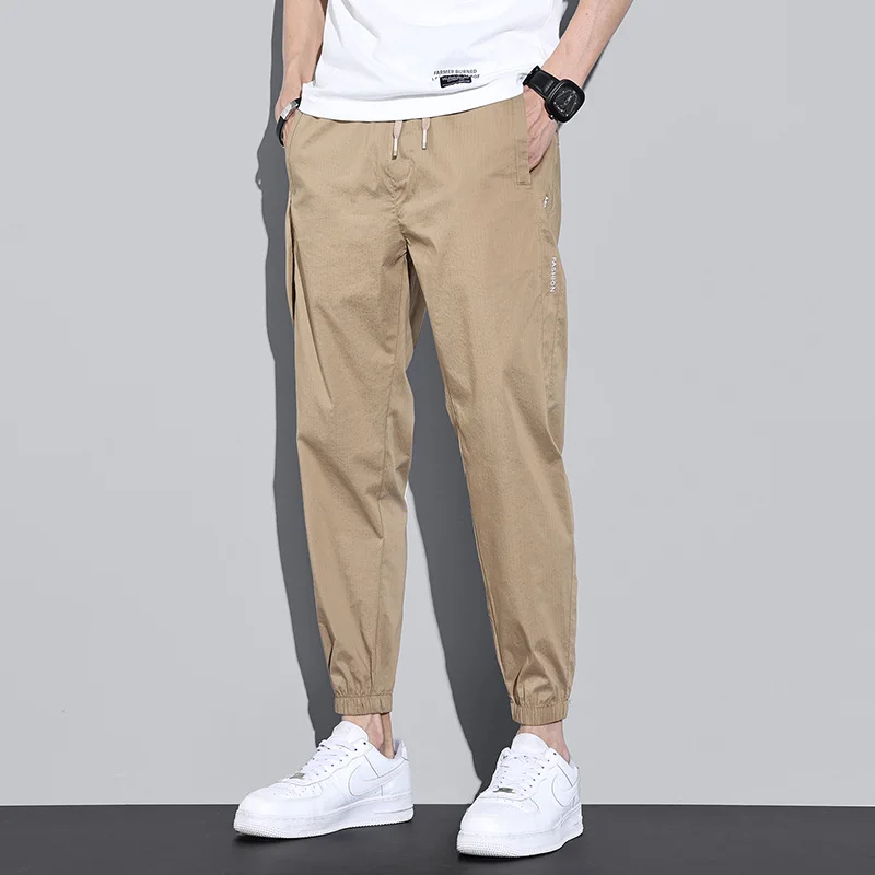 Men's casual pants spring and summer thin fashion brand loose Harem Pants men's trend youth fashion simple legged Capris
Men's casual pants spring and summer thin fashion brand loose Harem Pants men's trend youth fashion simple legged Capris
