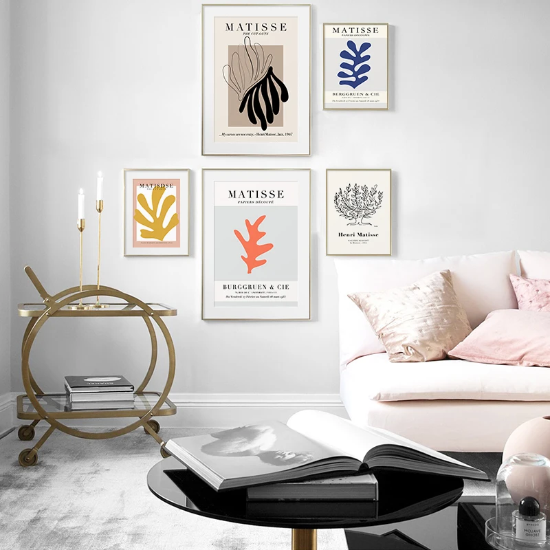 Classic Henri Matisse Exhibition Poster Multicolored Abstract Leaves Print Wall Art Canvas Painting Picture Gallery Home Decor
Classic Henri Matisse Exhibition Poster Multicolored Abstract Leaves Print Wall Art Canvas Painting Picture Gallery Home Decor