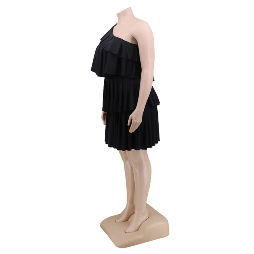 4XL 5XL Plus Size African Women Dress For Women 2021 Summer New Style One Shoulder Ruffles Mini Length Sexy Club Clothes Dresses
4XL 5XL Plus Size African Women Dress For Women 2021 Summer New Style One Shoulder Ruffles Mini Length Sexy Club Clothes Dresses