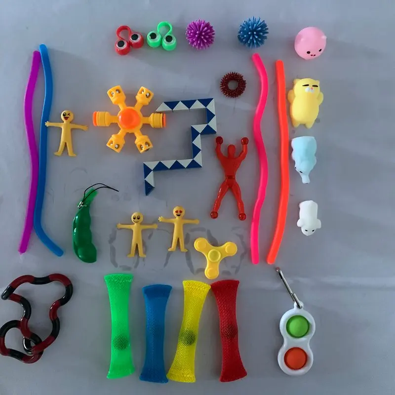 Fidget Sensory Toy Set Stress Relief Toys Autism Anxiety Relief Stress Bubble Fidget Sensory Toy For Kids Adults
Fidget Sensory Toy Set Stress Relief Toys Autism Anxiety Relief Stress Bubble Fidget Sensory Toy For Kids Adults