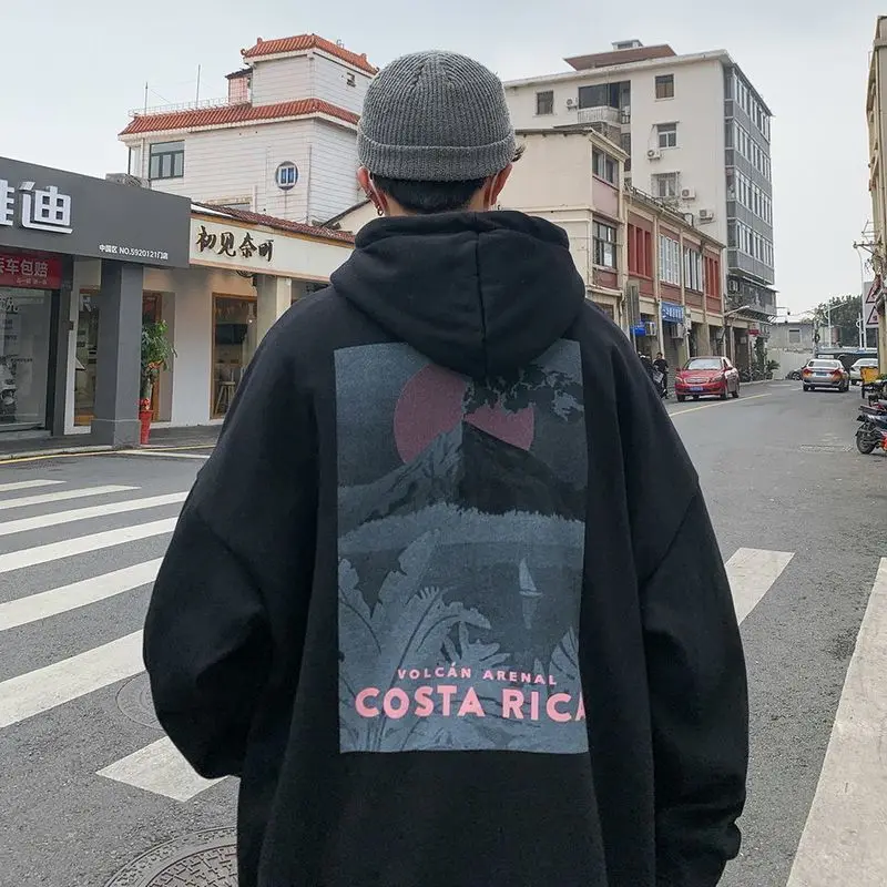 Letter printed hooded sweatshirts men oversized hoodie 2021 spring new Korean fashion high street casual loose couple sweatshirt 
Letter printed hooded sweatshirts men oversized hoodie 2021 spring new Korean fashion high street casual loose couple sweatshirt