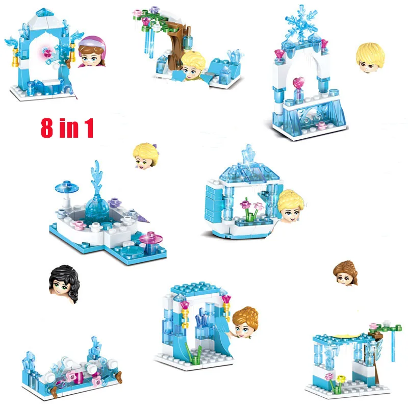 2021 New Disney Ice and snow Princess Snow World 8-in-1 Model Building Block Set Building Block Toy Children Girl Gift
2021 New Disney Ice and snow Princess Snow World 8-in-1 Model Building Block Set Building Block Toy Children Girl Gift