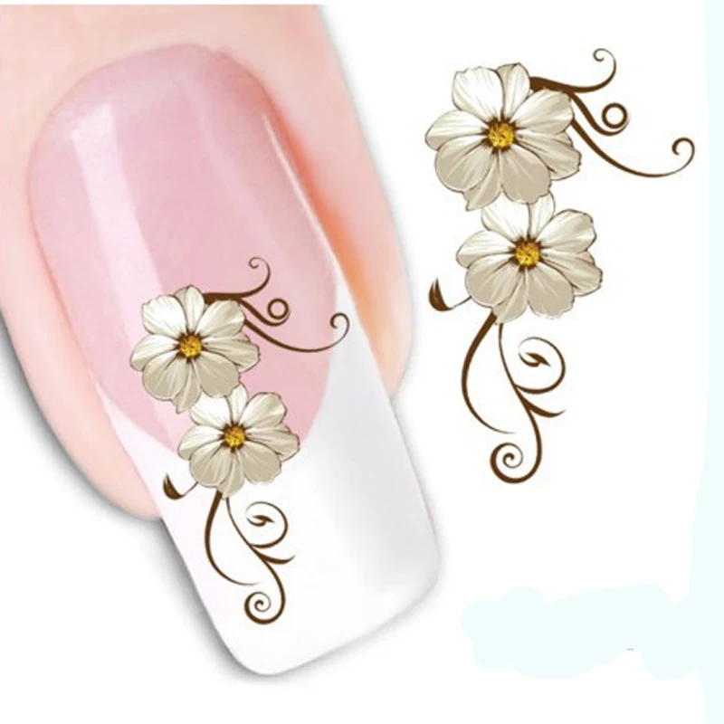 100-20Pcs Nail Stickers Water Nail Decal and Sticker Flower Simple Summer DIY Slider for Manicure Nail Art Watermark Decorations
100-20Pcs Nail Stickers Water Nail Decal and Sticker Flower Simple Summer DIY Slider for Manicure Nail Art Watermark Decorations