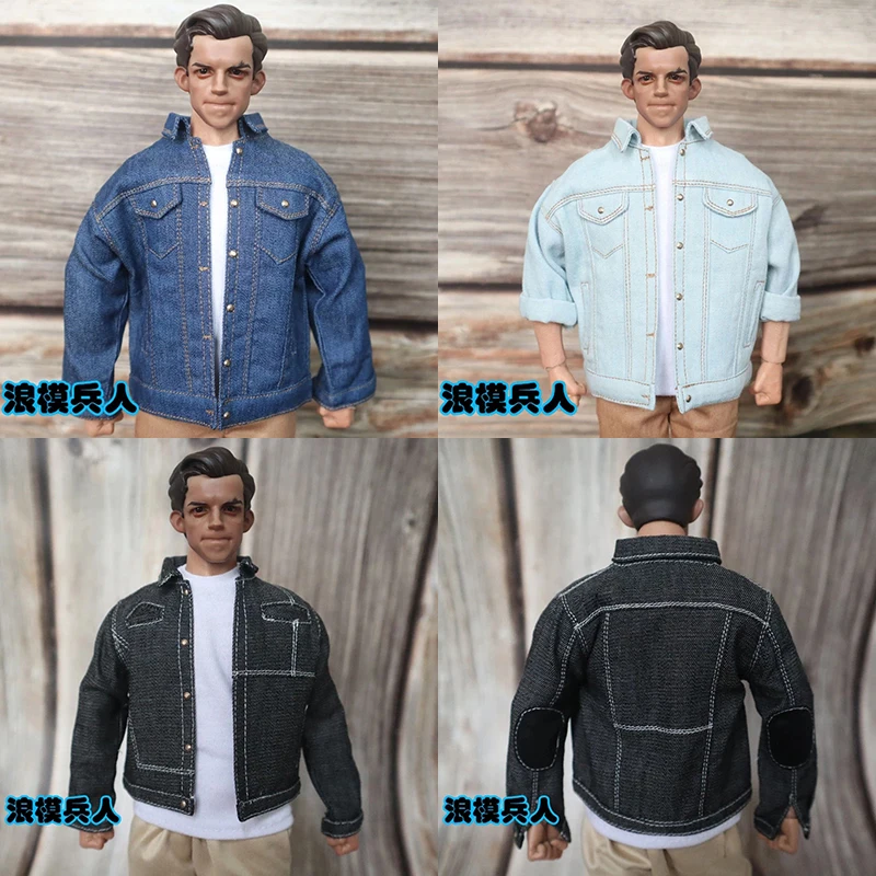 1/6 Male Denim Jacket Short Tops Model Clothes Fit 12'' Action Figure Body in stock
1/6 Male Denim Jacket Short Tops Model Clothes Fit 12'' Action Figure Body in stock