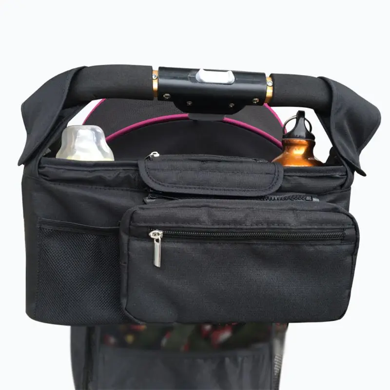 Pram Buggy Organiser Bag & Pram Organiser Bag with Mobile Phone Pocket Holder & Zipped Lid. Black Pushchair Organiser
Pram Buggy Organiser Bag & Pram Organiser Bag with Mobile Phone Pocket Holder & Zipped Lid. Black Pushchair Organiser