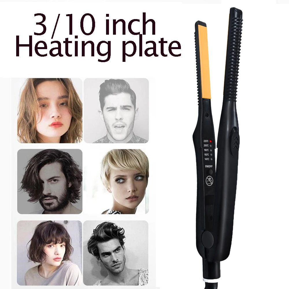 2 In 1 Hair Straightener Curler Short Hair Mini Hair Straightening Small Flat Iron Hair Iron Straightening Thickest Wool Curls
2 In 1 Hair Straightener Curler Short Hair Mini Hair Straightening Small Flat Iron Hair Iron Straightening Thickest Wool Curls