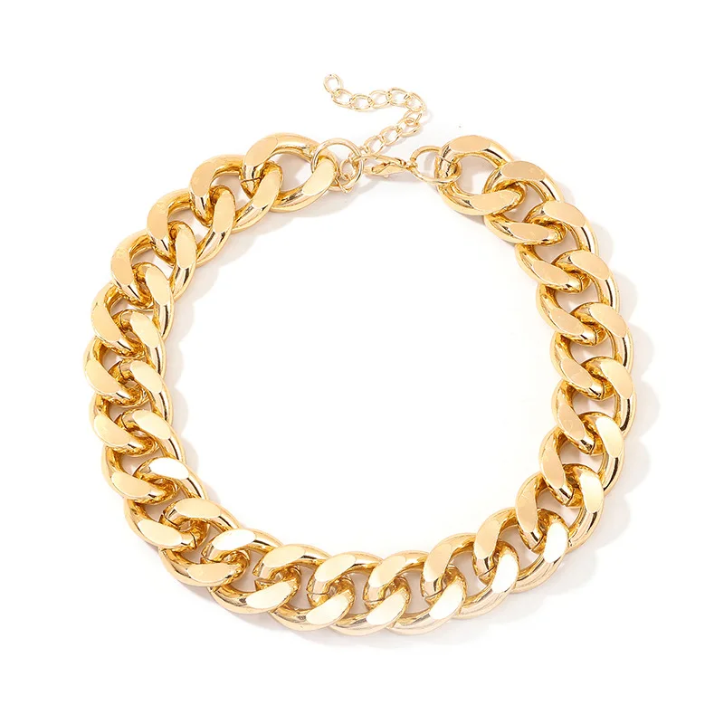 Fashion and personality thick aluminum chain necklace to restore ancient ways punk necklace and hip-hop
Fashion and personality thick aluminum chain necklace to restore ancient ways punk necklace and hip-hop